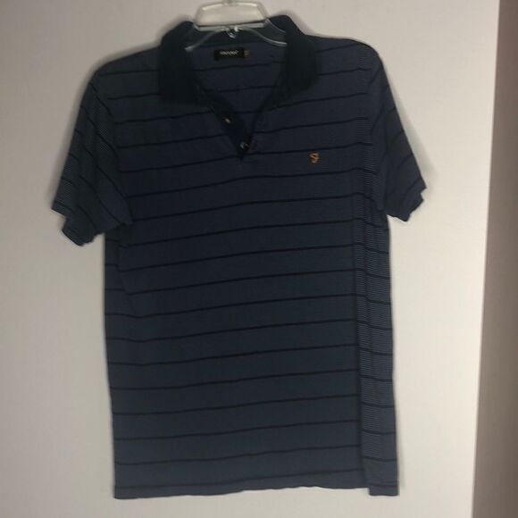 Farah Other - 3/$15 Farah vintage blue striped men’s polo shirt